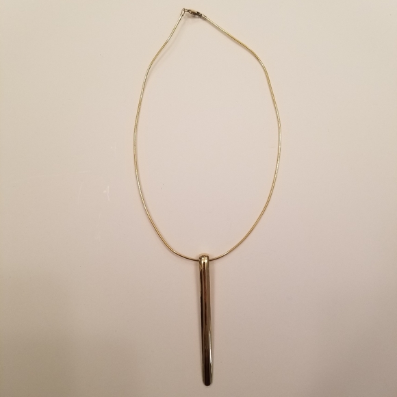 ✅#1026GN Rage Collection Gold plated over Sterlin Silver Wire Necklace Rare Auth - Picture 2 of 8